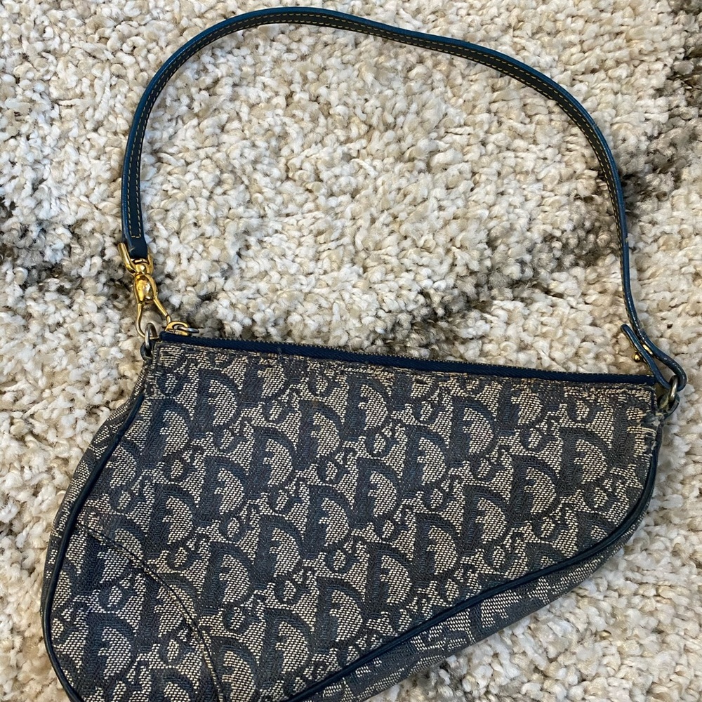 Mini Vintage Dior Saddle